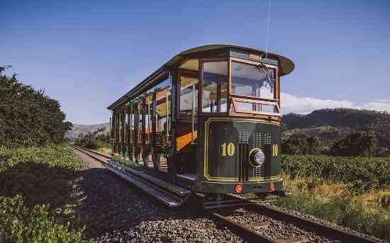 «Винный» трамвай в Южной Африке