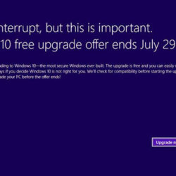 30 июля бесплатный переход на Windows 10 станет невозможным