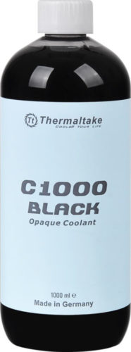 В линейку Thermaltake C1000 вошла первая в мире черная охлаждающая жидкость для компьютерных СВО