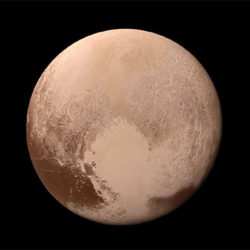 NASA смонтировало видеозапись посадки New Horizons на Плутон «в цвете»