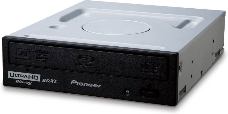Внутренний оптический привод Pioneer BDR-211UBK способен воспроизводить диски Ultra HD Blu-ray