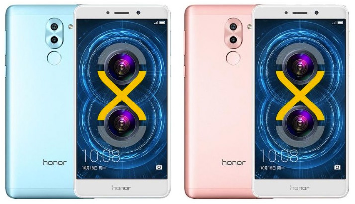 Появилось изображение двух новых вариантов смартфона Huawei Honor 6X