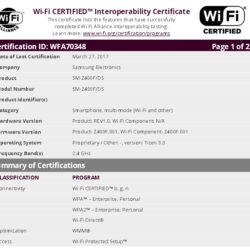 Смартфон Samsung Z4 с ОС Tizen 3.0 прошел сертификацию Wi-Fi Alliance