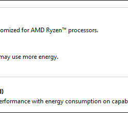 Новый профиль энергопотребления AMD Ryzen Balanced решает проблемы с производительностью CPU Ryzen