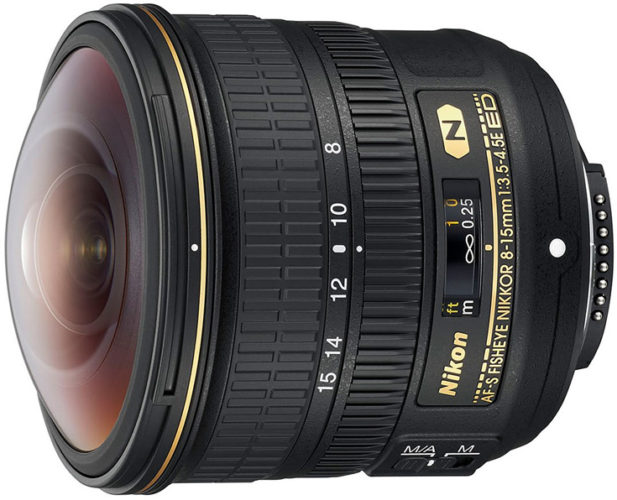 Объектив AF-S Fisheye Nikkor 8-15mm f/3.5-4.5E ED — первый полнокадровый «рыбий глаз» Nikon с изменяемым фокусным расстоянием