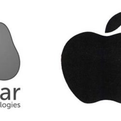 Apple посчитала, что груша слишком похожа на яблоко, и в судебном порядке запретила Pear Technologies зарегистрировать свой логотип