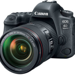 Представлена полнокадровая цифровая зеркальная камера Canon EOS 6D Mark II
