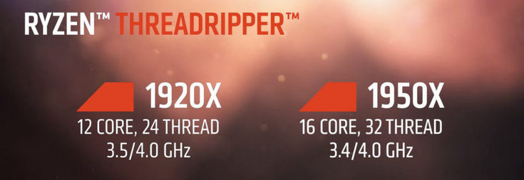 AMD оценила процессор Ryzen Threadripper 1950X в 1000 долларов, при этом в тесте Cinebench R15 он на 40% превосходит Core i9-7900X