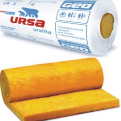 Утепление минватой URSA