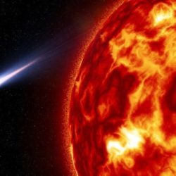 Ученые рассказали, как Солнце спасло Марс, оторвав хвост комете