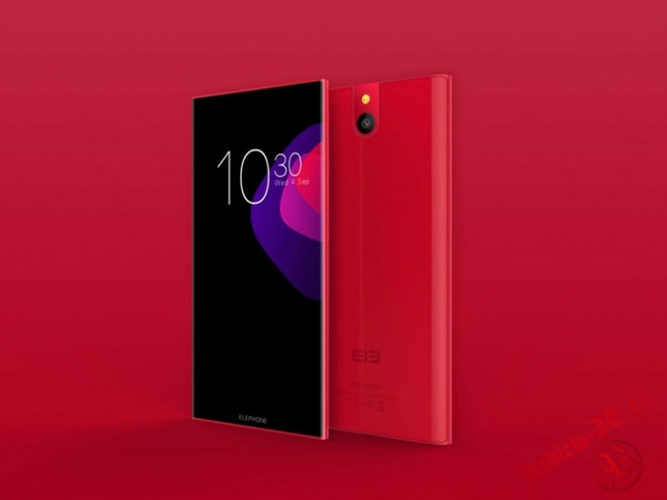 Смартфон Elephone S8 поступит в продажу в красном цвете