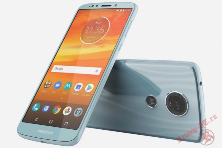 В интернете опубликован рендер смартфона Moto E5 Plus