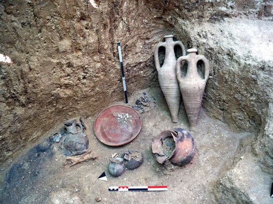 Нетронутый могильник скифов найден в Крыму