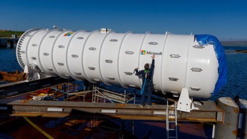 Microsoft развертывает первый подводный дата-центр недалеко от берегов Шотландии