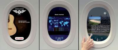 Старые иллюминаторы долой:  самолеты оснастят виртуальными окнами