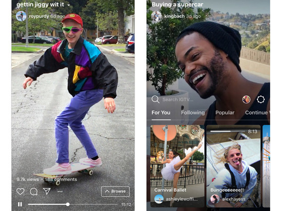Instagram объявил о возможности загрузки часовых видео