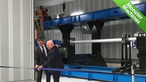 Машины-монстры: Самый большой в мире трехмерный принтер, печатающий металлические объекты