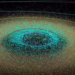 NASA показало все астероиды Солнечной системы: видеоролик завораживает и пугает