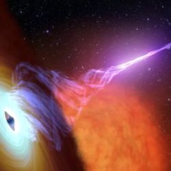 Черные дыры могут являться "лазерами", формирующими лучи из темной материи