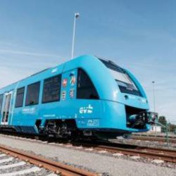 В Германии состоялась мировая премьера первого водородного поезда