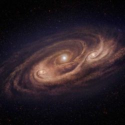 Радиотелескоп ALMA сделал самый подробный снимок древней галактики-монcтра, удаленной на расстояние в 12.4 миллиарда световых лет