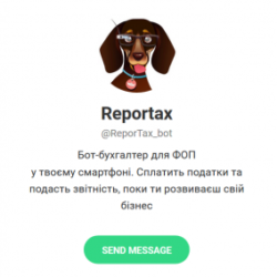 В Украине запустили бота-бухгалтера ReporTax
